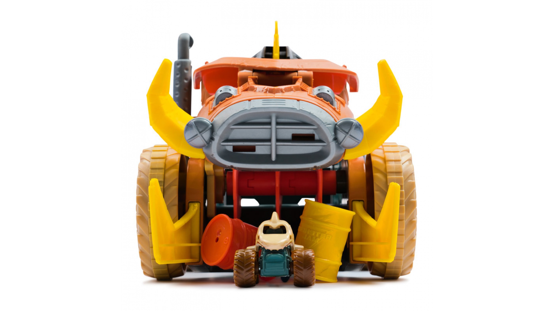 Monster Jam Megalodon Mad Hog Chomper sada s veľkým a malým autom