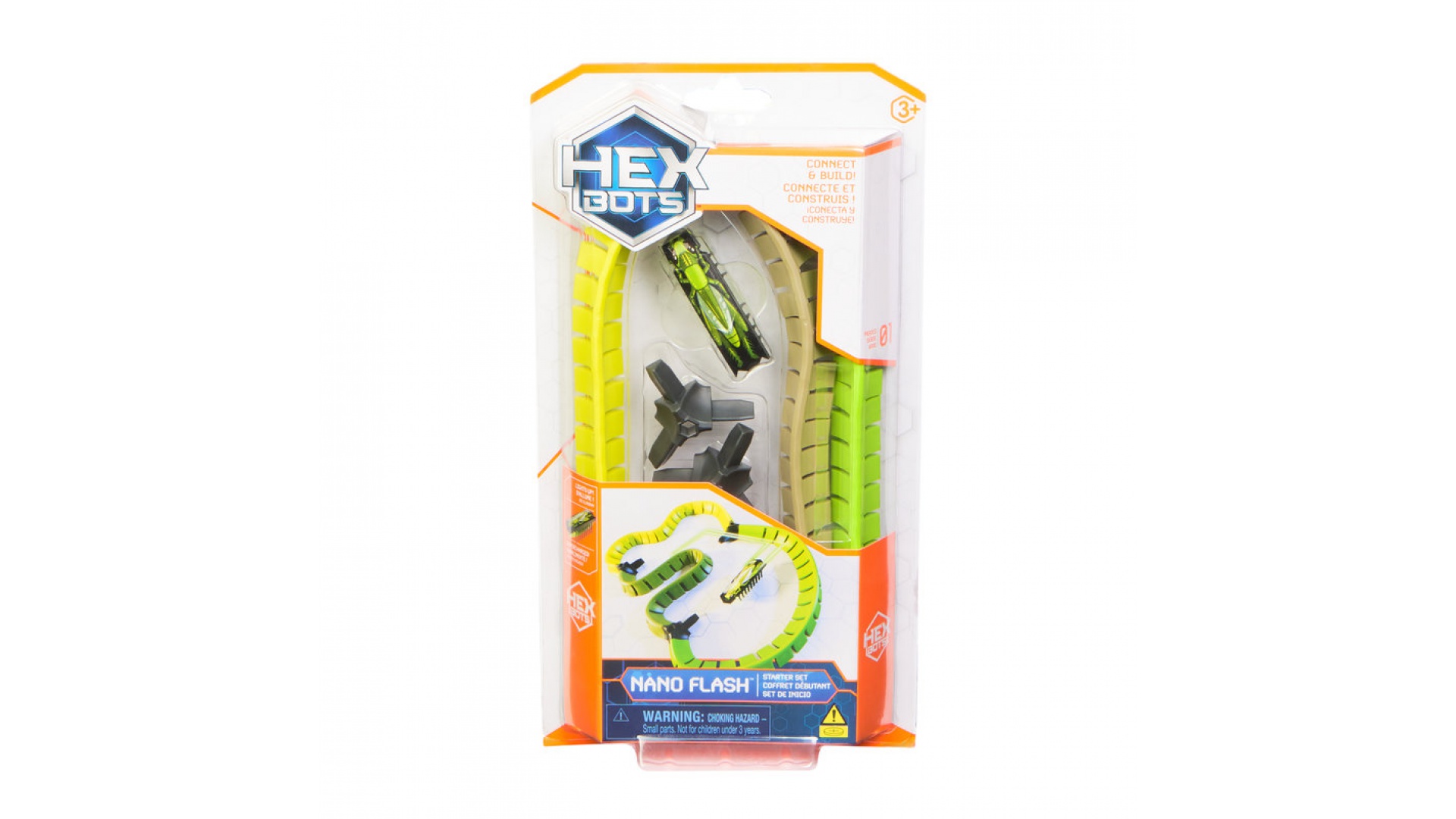 Hex Bots Nano Starter miniatúrny robotický chrobák a jeho ihrisko zelený