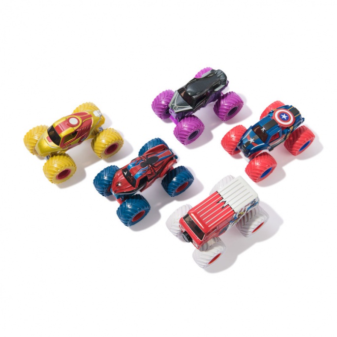 Monster Jam multibalení kovových Monster Trucků superhrdinové Marvel 1:64