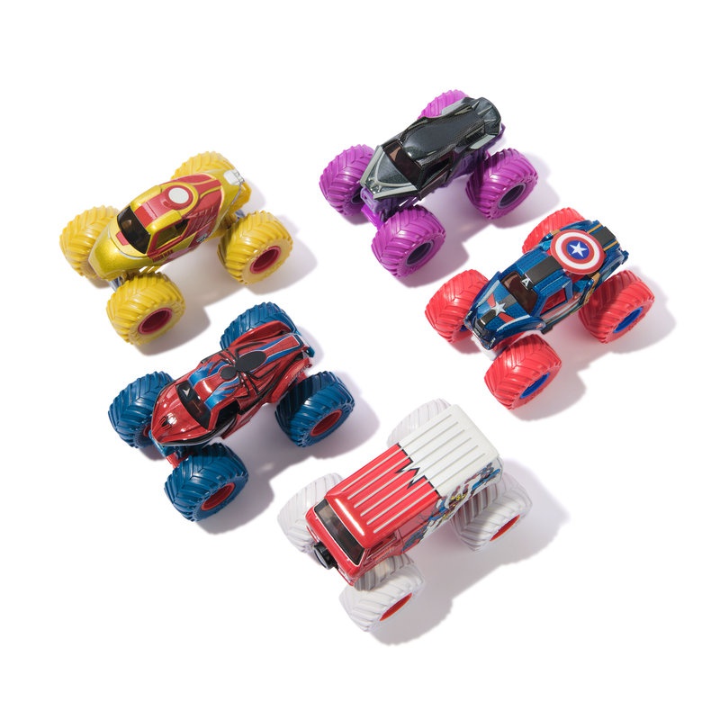 Monster Jam multibalení kovových Monster Trucků superhrdinové Marvel 1:64