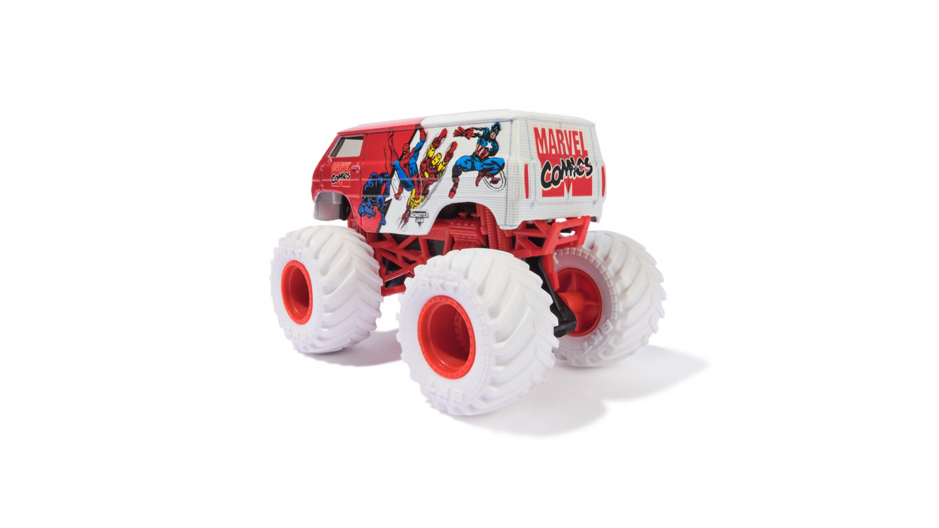 Monster Jam multibalenie kovových Monster Truckov superhrdinovia Marvel 1:64