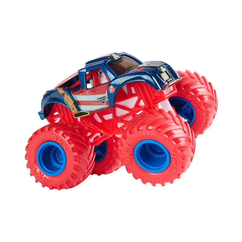 Monster Jam multibalení kovových Monster Trucků superhrdinové Marvel 1:64