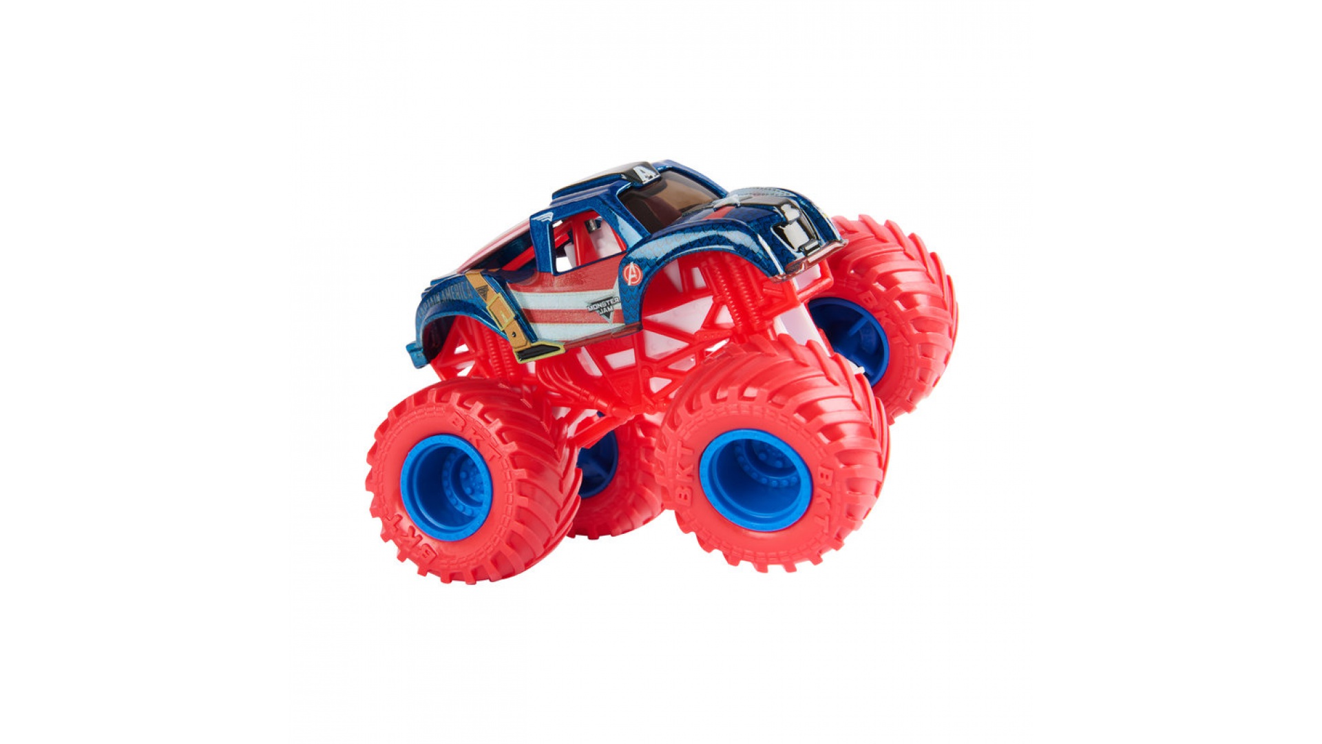 Monster Jam multibalenie kovových Monster Truckov superhrdinovia Marvel 1:64