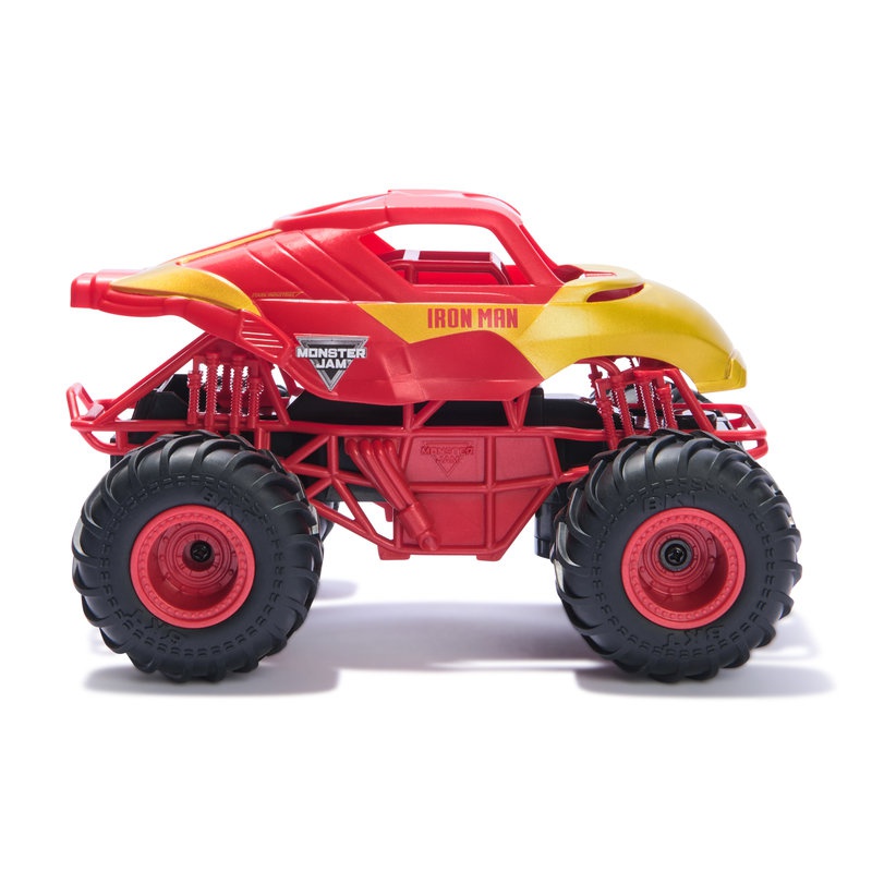 Monster Jam Spider-Man a Iron Man sada RC Monster Trucků 1:24