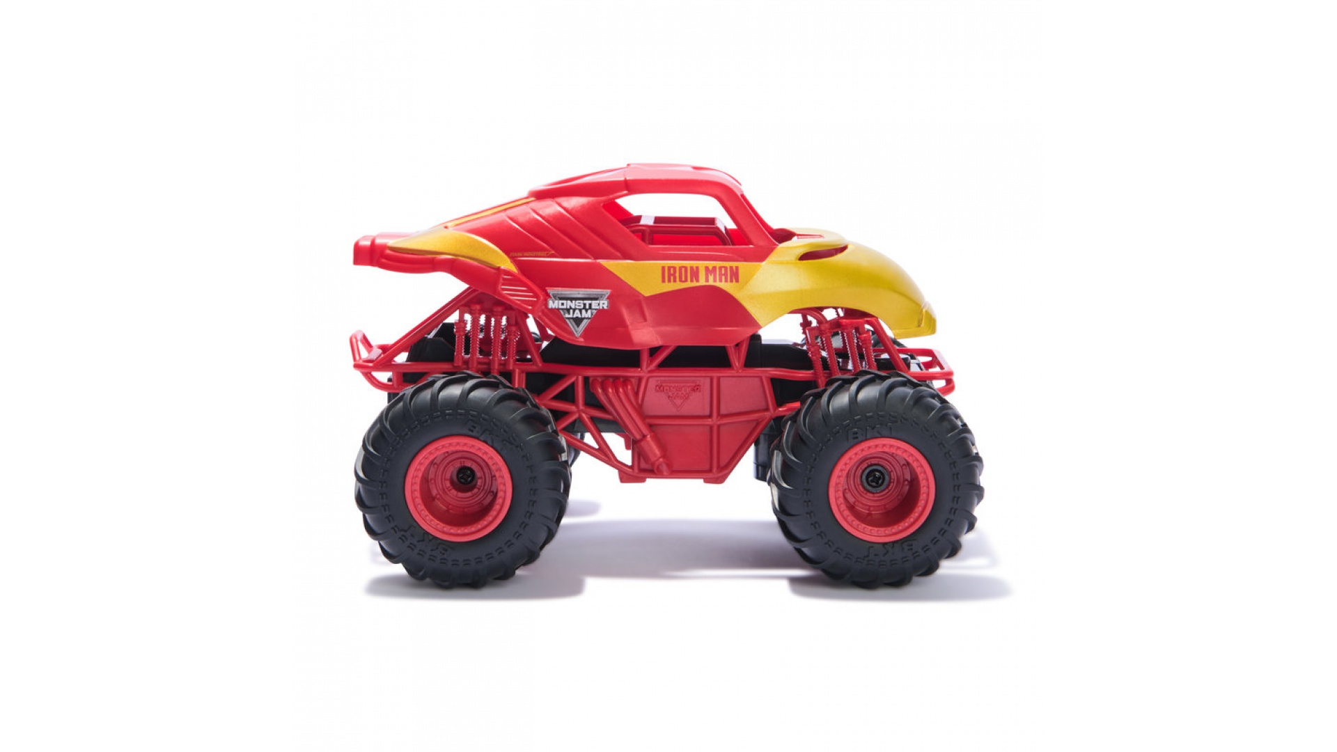 Monster Jam Spider-Man a Iron Man sada RC Monster Truckov 1:24
