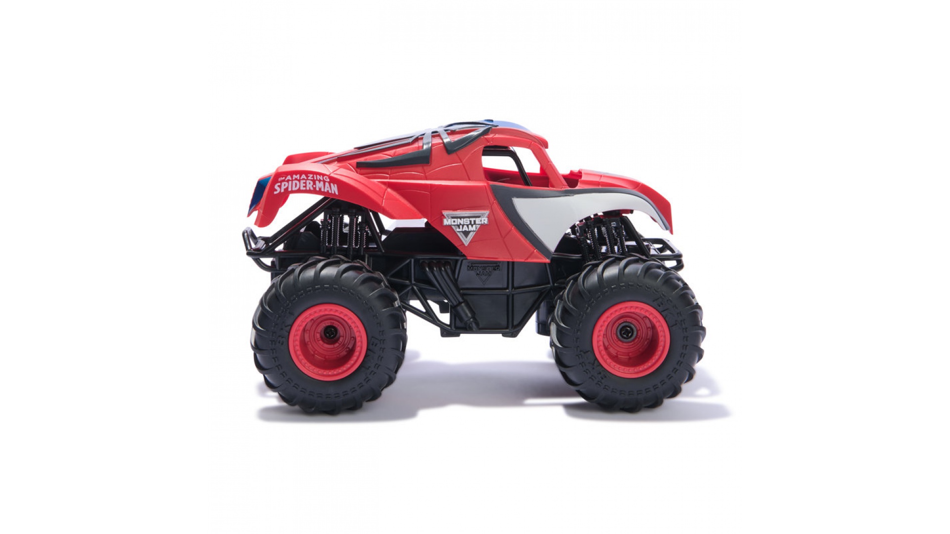 Monster Jam Spider-Man a Iron Man sada RC Monster Truckov 1:24