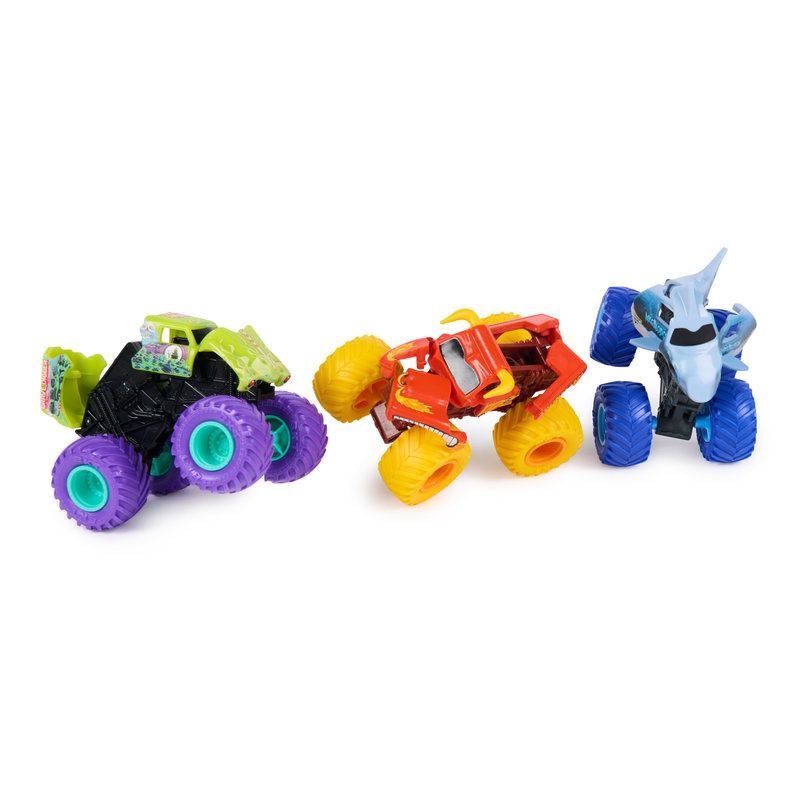 Monster Jam Smash and Bash opravitelný Monster Truck 1:64