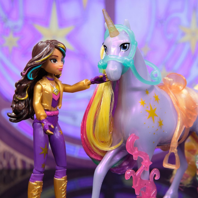 Jednorožčí akademie síla přátelství figurky Sophia a Polárka 11 cm