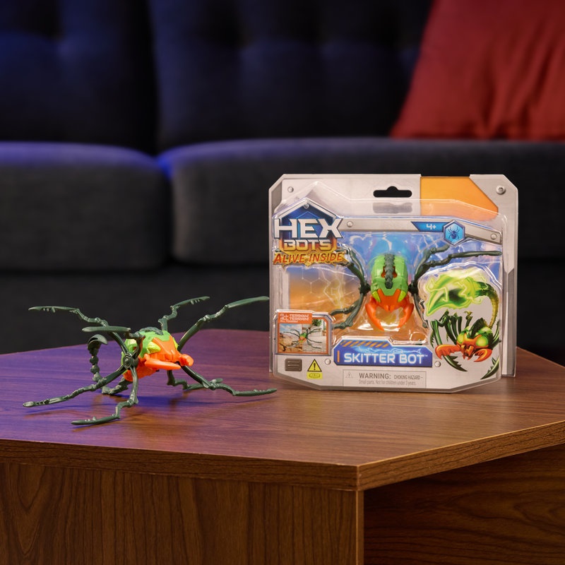 Hex Bots Skitter Bot lezoucí škorpion