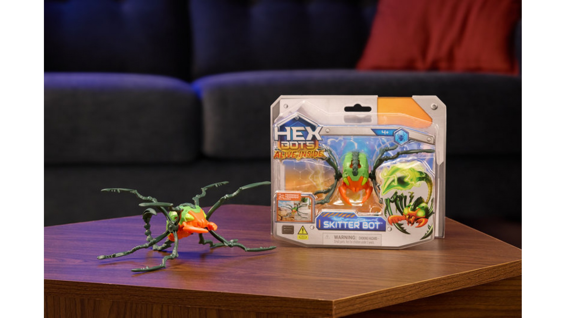 Hex Bots Skitter Bot lezúci škorpión