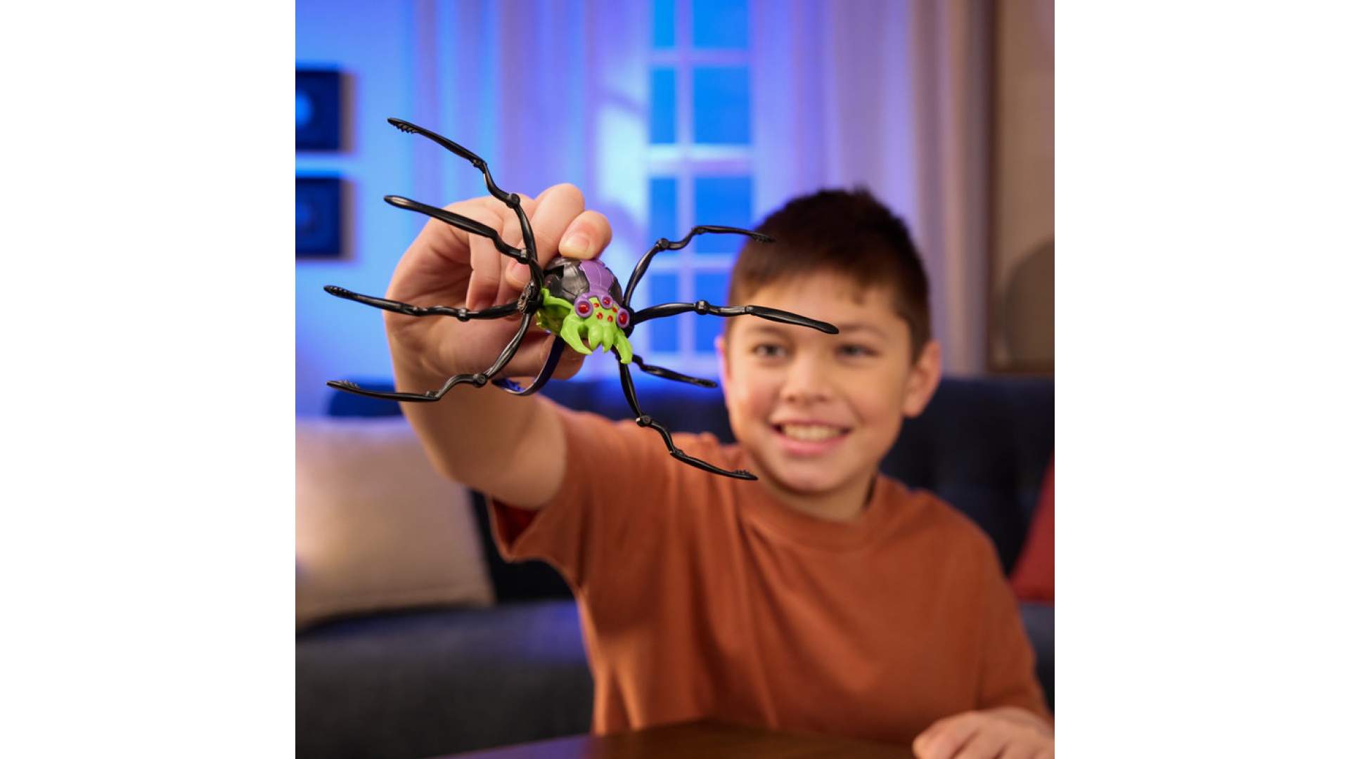 Hex Bots Skitter Bot lezúci pavúk zelený