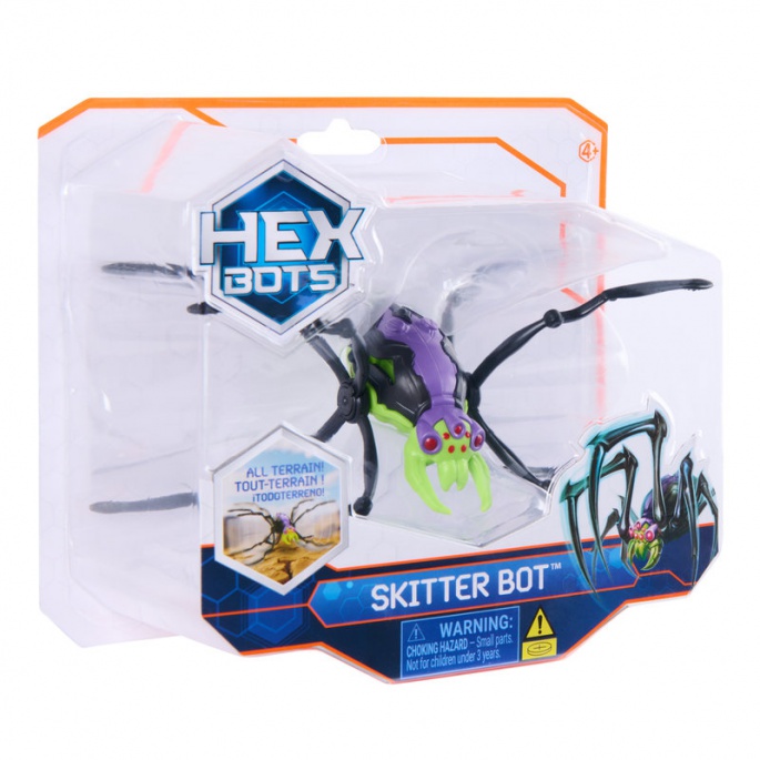 Hex Bots Skitter Bot lezoucí pavouk zelený