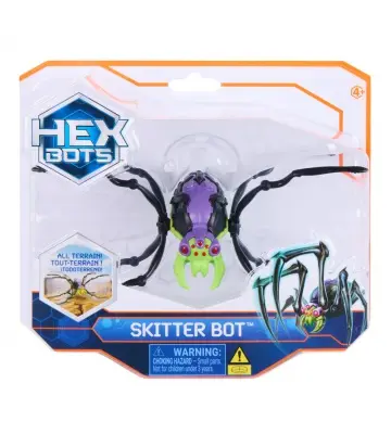Hex Bots Skitter Bot kriechende Spinne grün