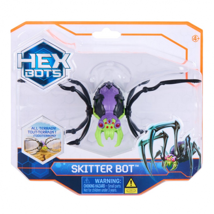 Hex Bots Skitter Bot lezoucí pavouk zelený