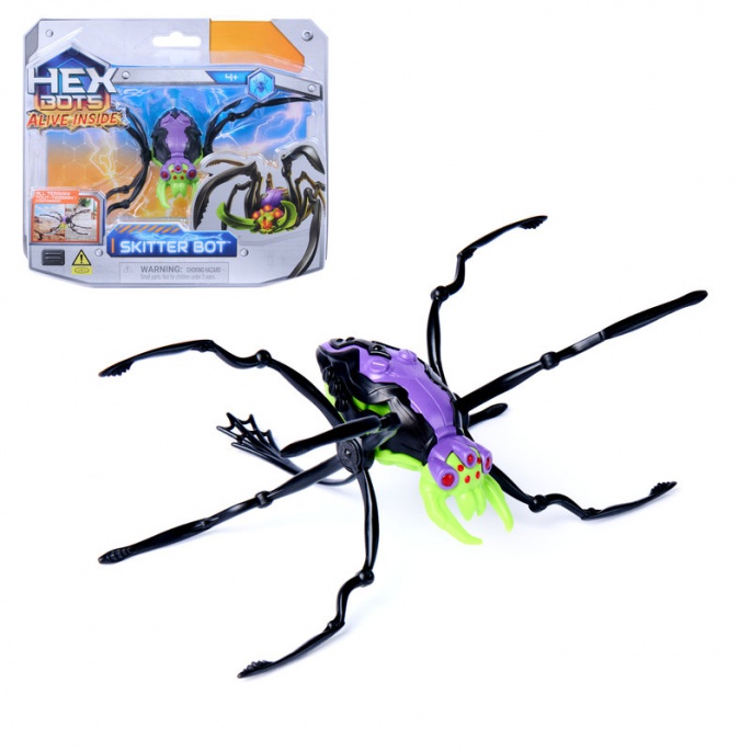 Hex Bots Skitter Bot lezoucí pavouk zelený