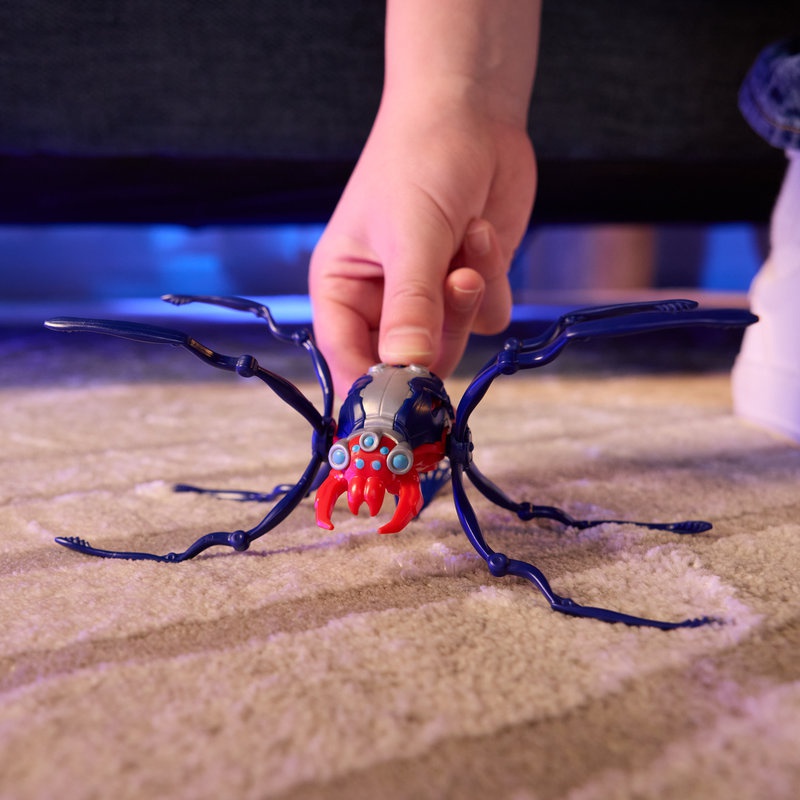 Hex Bots Skitter Bot lezoucí pavouk červený