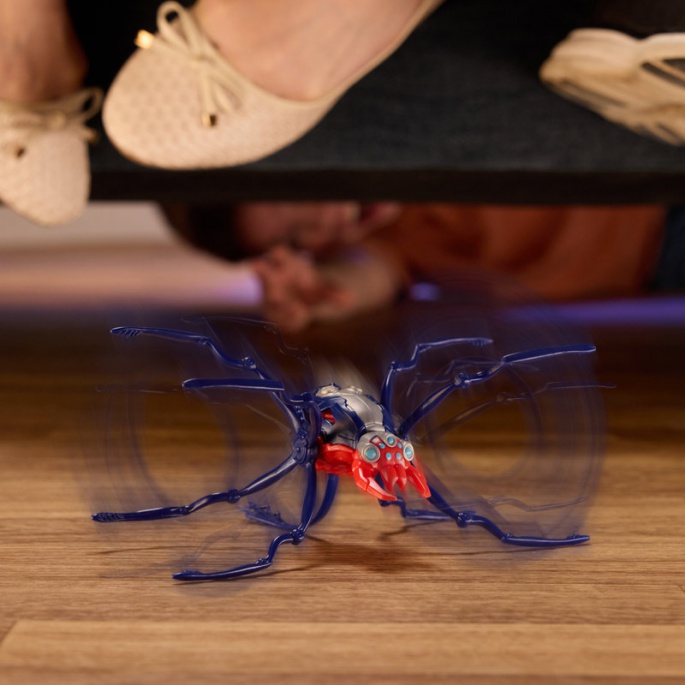Hex Bots Skitter Bot lezoucí pavouk červený