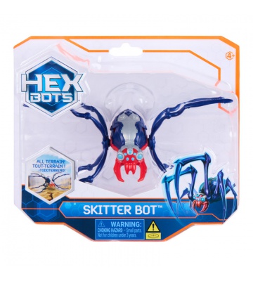 Hex Bots Skitter Bot lezoucí pavouk červený