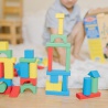 Melissa & Doug sada dřevěných kostek 100 ks