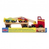 Melissa & Doug dřevěný magnetický nakladač aut