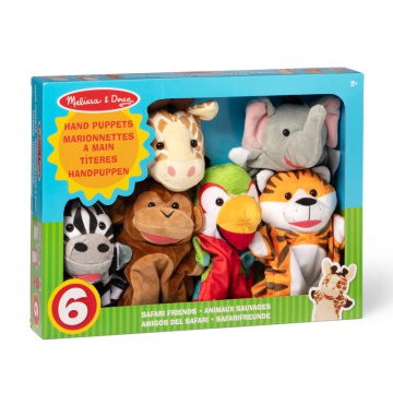 Melissa & Doug marionetas de mano safari