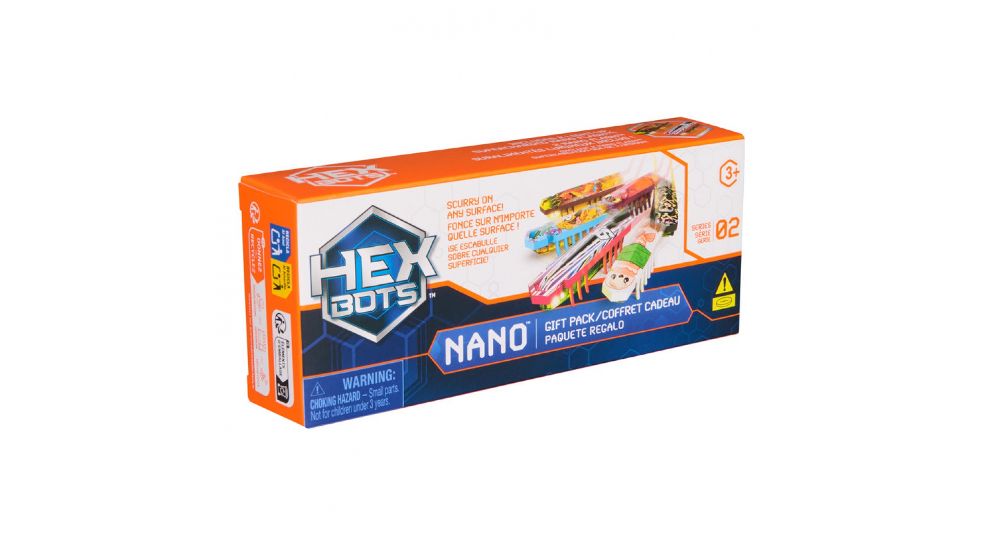 Hex Bots Nano darčeková sada 6 miniatúrnych robotických chrobákov