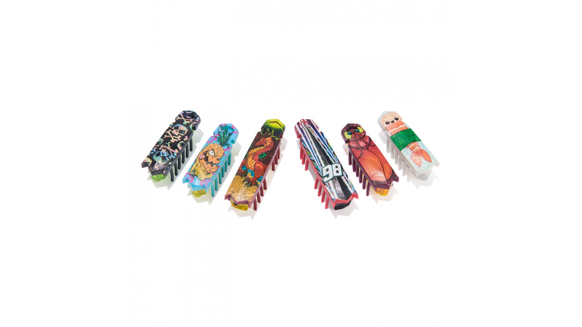 Hex Bots Nano darčeková sada 6 miniatúrnych robotických chrobákov