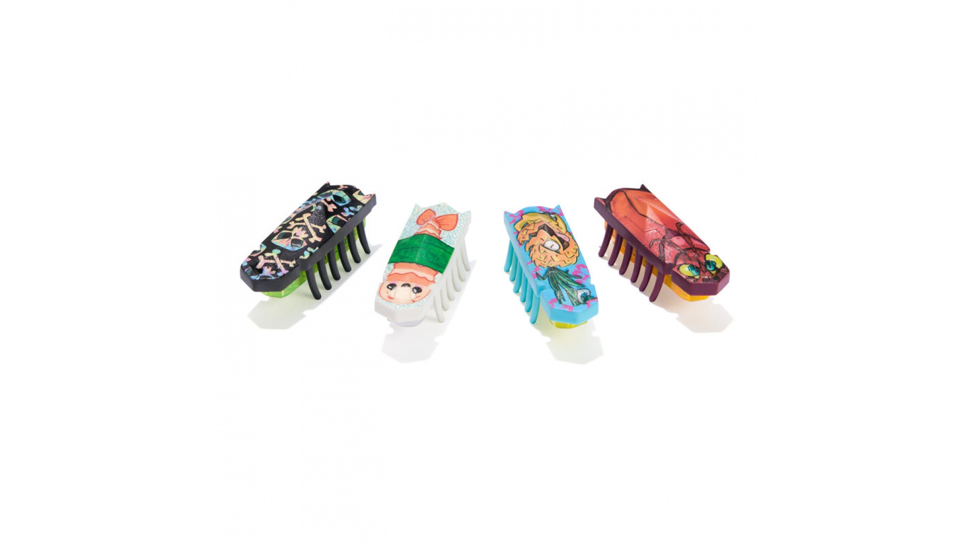 Hex Bots Nano darčeková sada 6 miniatúrnych robotických chrobákov