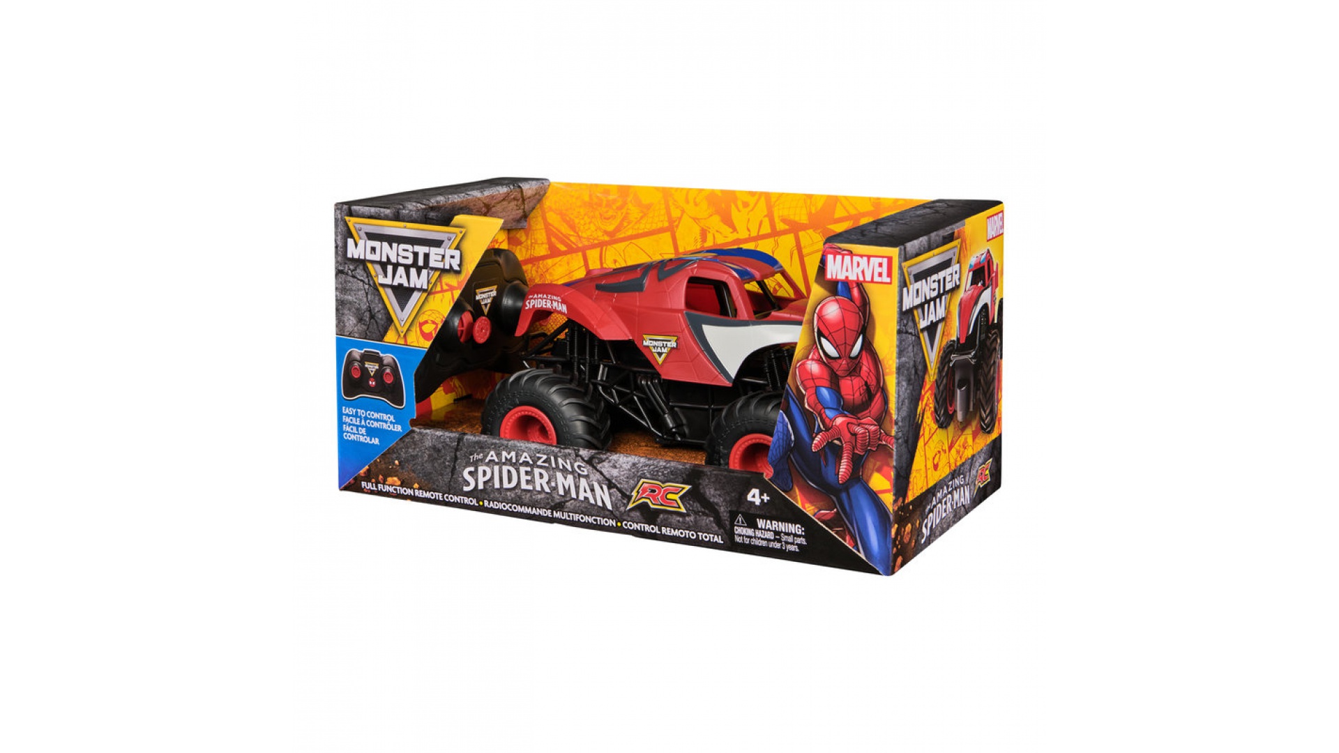 Monster Jam Spider-Man RC Monster Truck 1:24