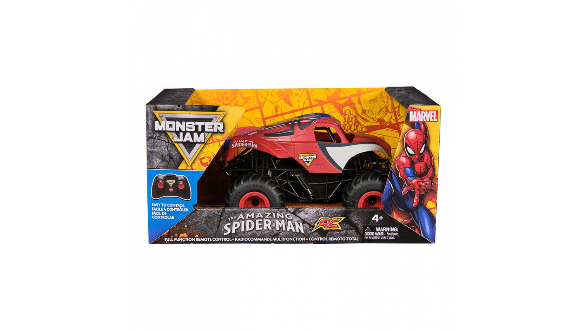 Monster Jam Spider-Man RC Monster Truck 1:24