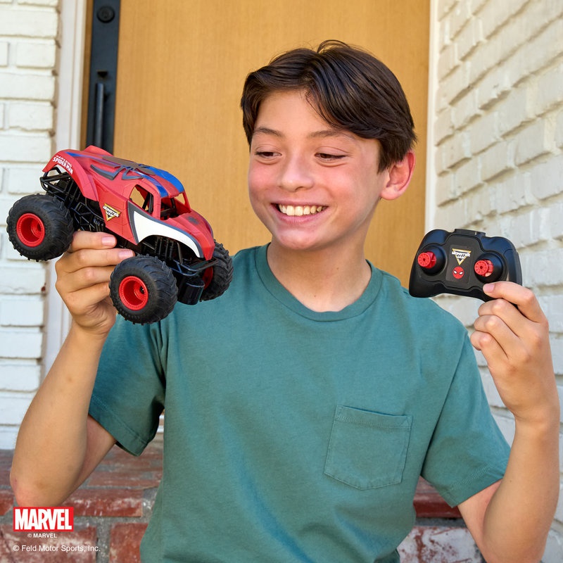 Monster Jam Spider-Man RC Monster Truck 1:24