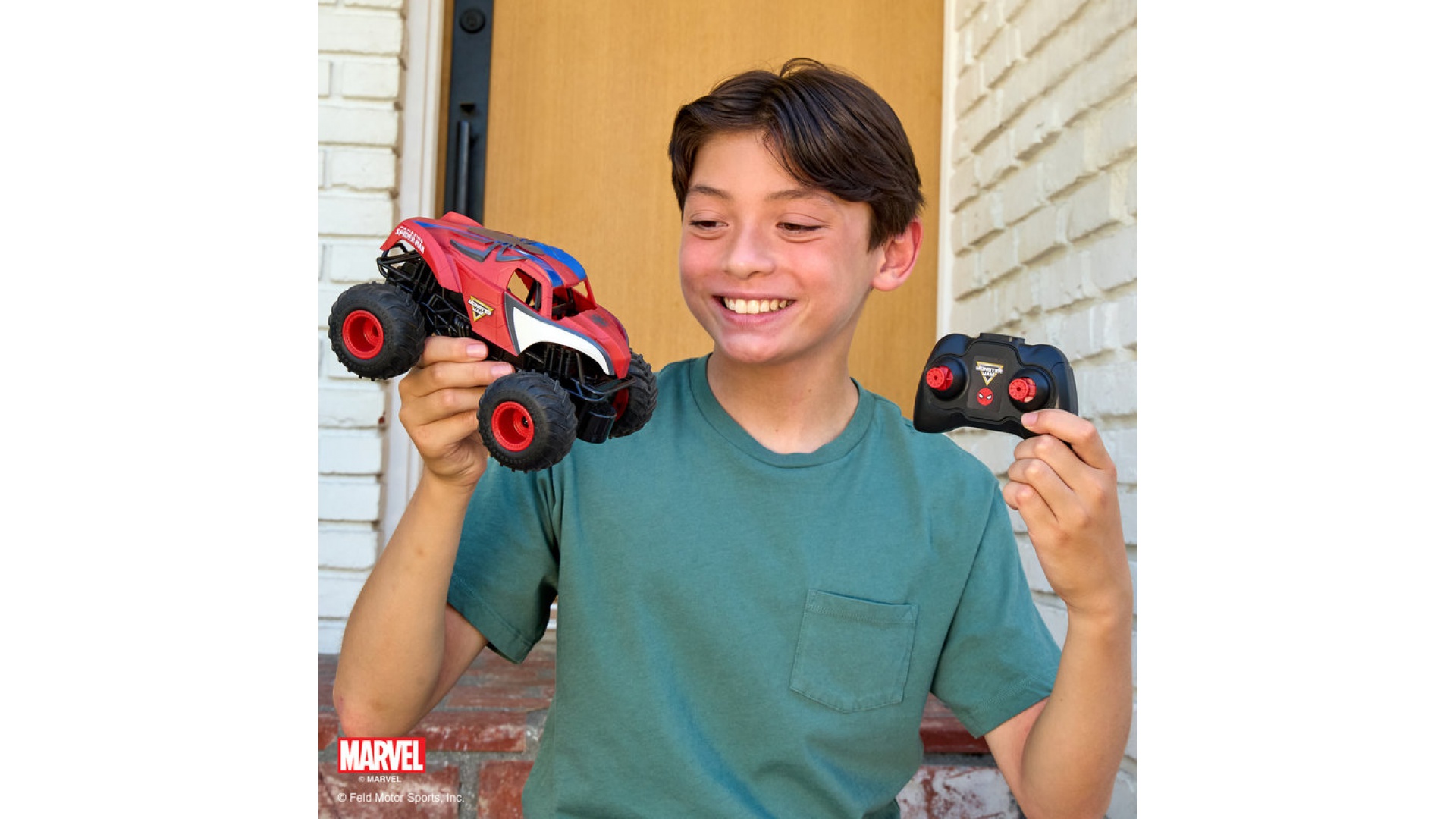 Monster Jam Spider-Man RC Monster Truck 1:24