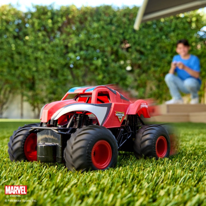 Monster Jam Spider-Man RC Monster Truck 1:24