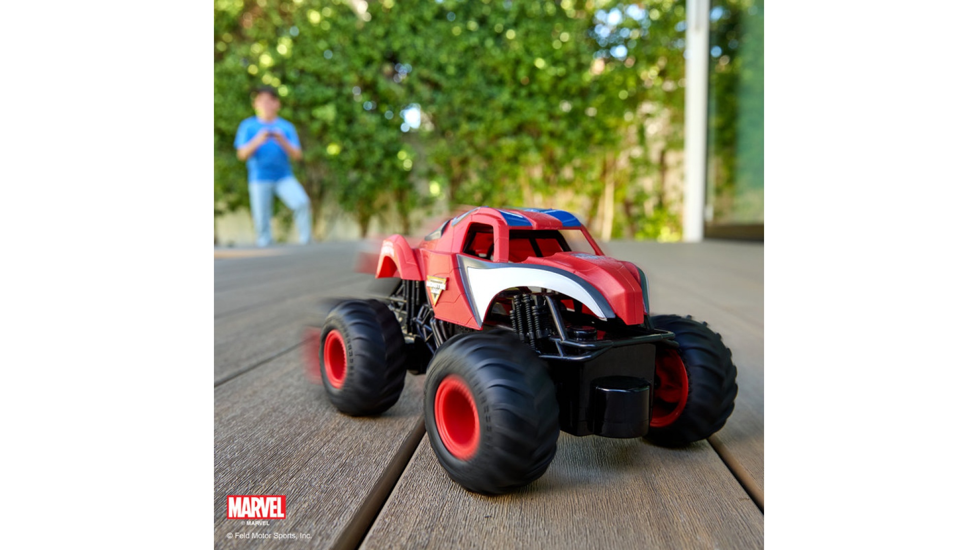 Monster Jam Spider-Man RC Monster Truck 1:24