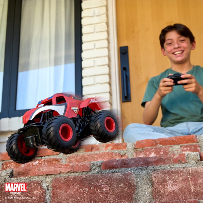 Monster Jam Spider-Man RC Monster Truck 1:24