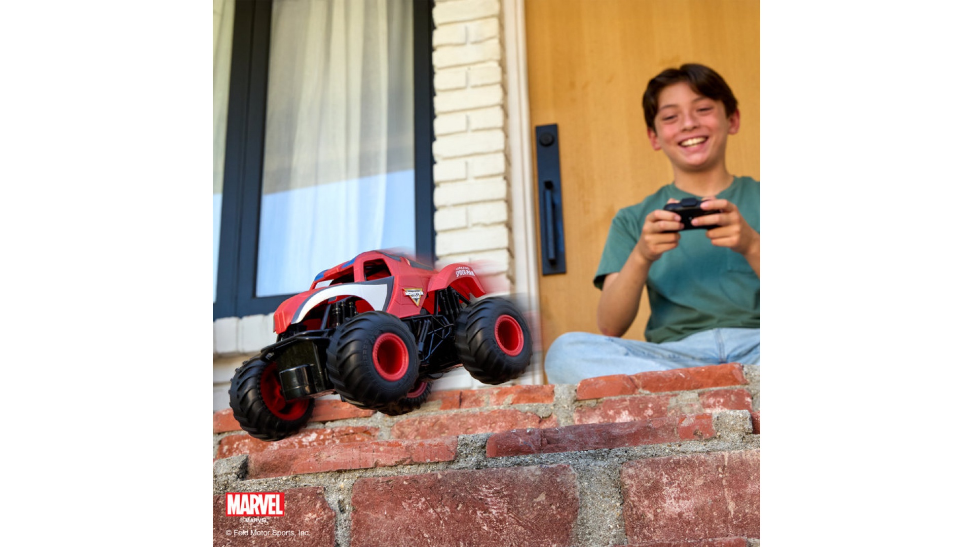 Monster Jam Spider-Man RC Monster Truck 1:24