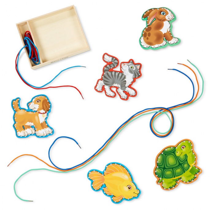 Melissa & Doug provlékací obrázky zvířátka