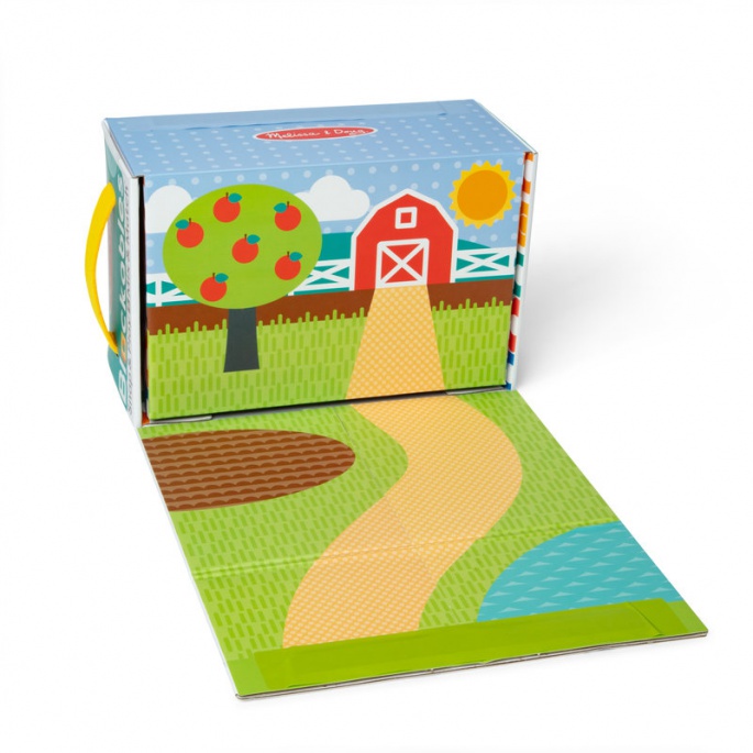 Melissa & Doug Blockables stavebnice farma 56 dílků