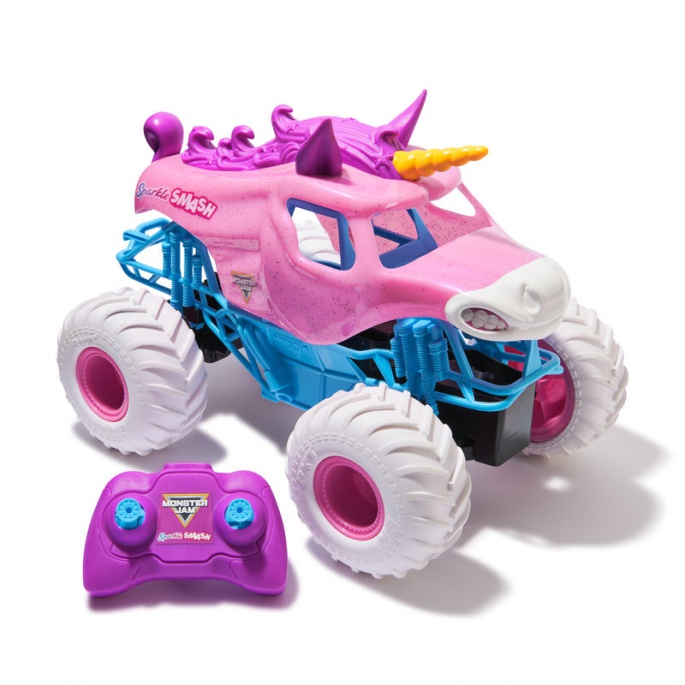 Monster Jam Sparkle Smash RC Monster Truck 1:15