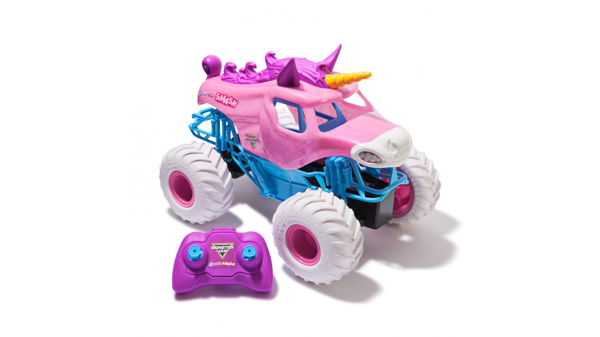 Monster Jam Sparkle Smash RC Monster Truck 1:15