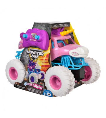 Monster Jam Sparkle Smash RC Monster Truck 1:15