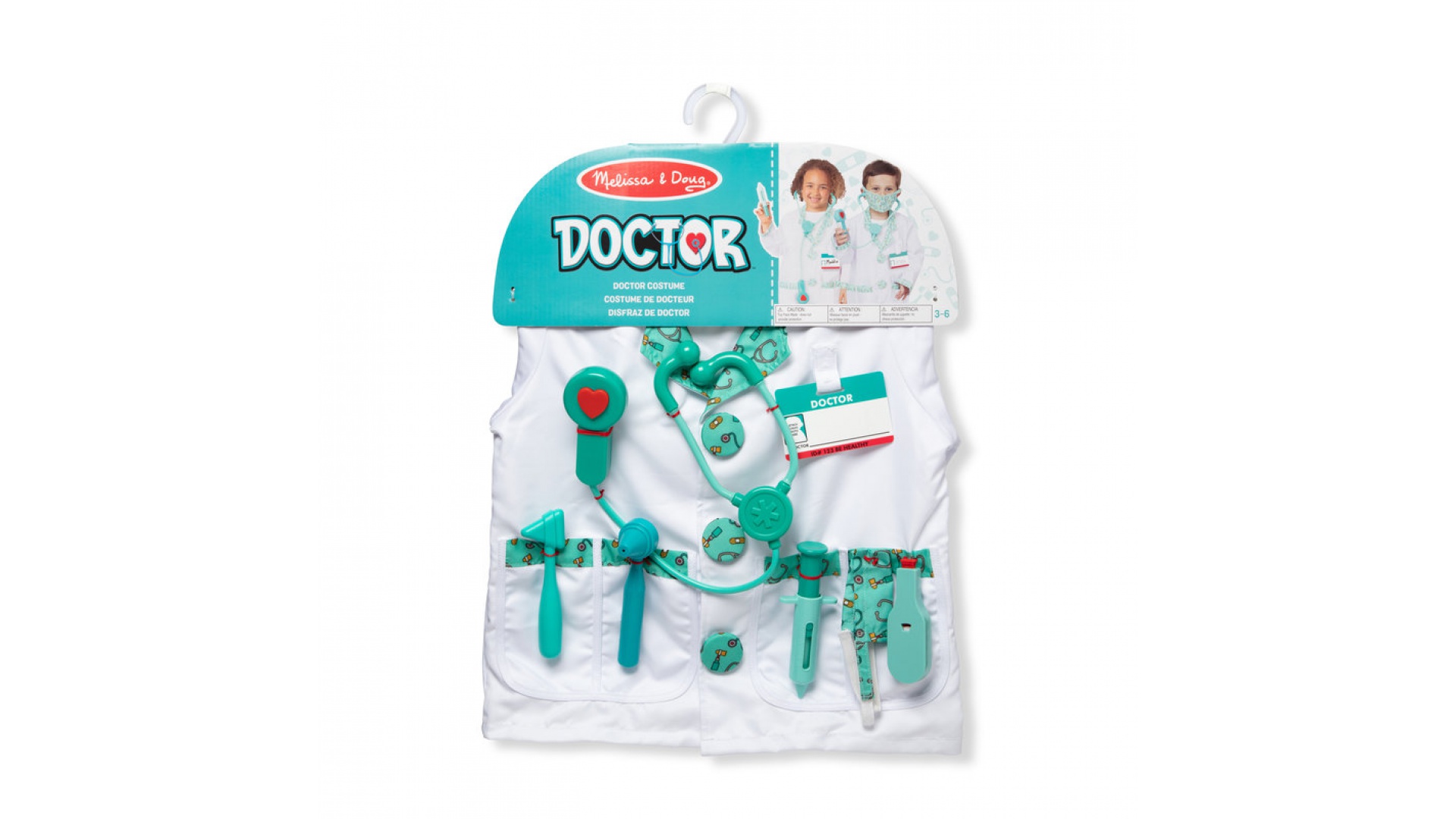 Levně Melissa & Doug dětský kostým doktora s doplňky