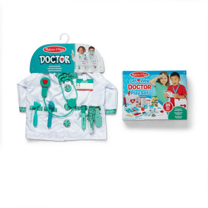 Melissa & Doug dětský kostým doktora s doplňky
