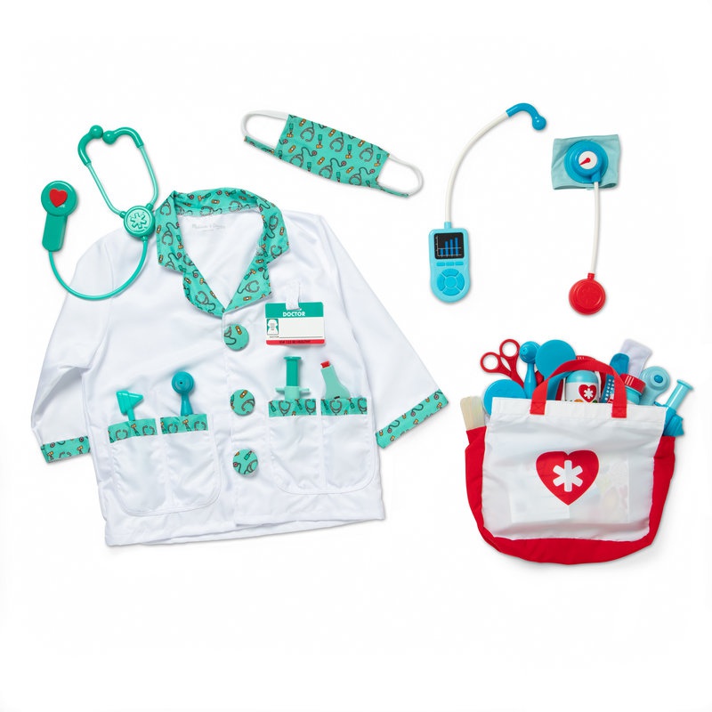 Melissa & Doug dětský kostým doktora s doplňky