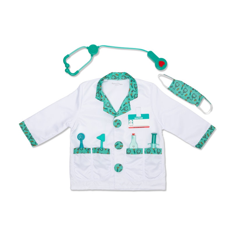 Melissa & Doug dětský kostým doktora s doplňky