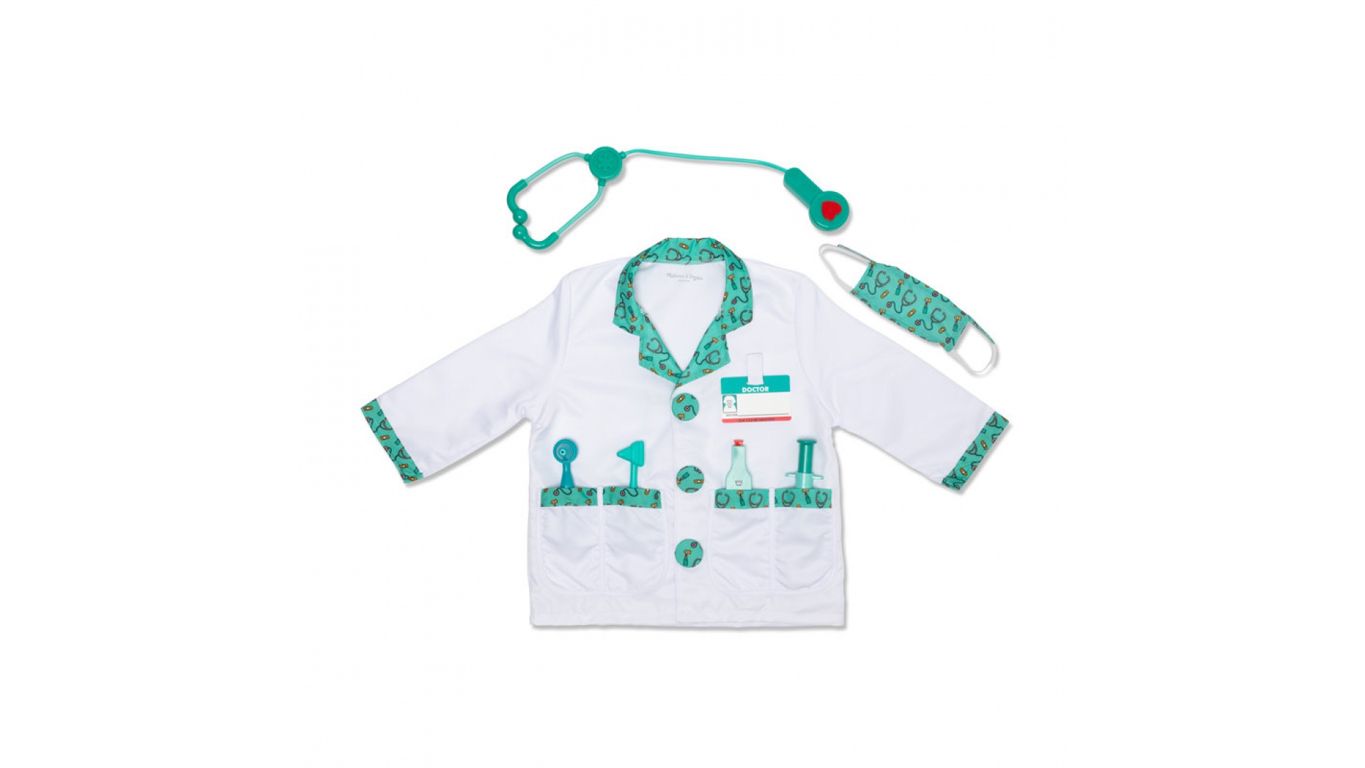 Melissa & Doug detský kostým doktora s doplnkami