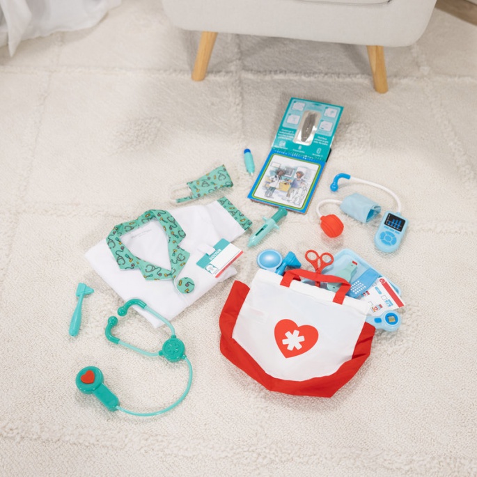 Melissa & Doug dětský kostým doktora s doplňky