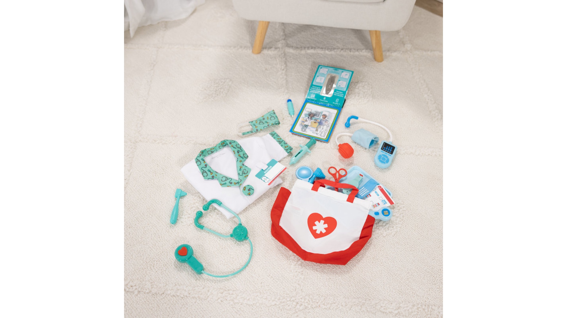 Melissa & Doug detský kostým doktora s doplnkami