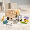 Melissa & Doug safari zvířecí záchranný vůz