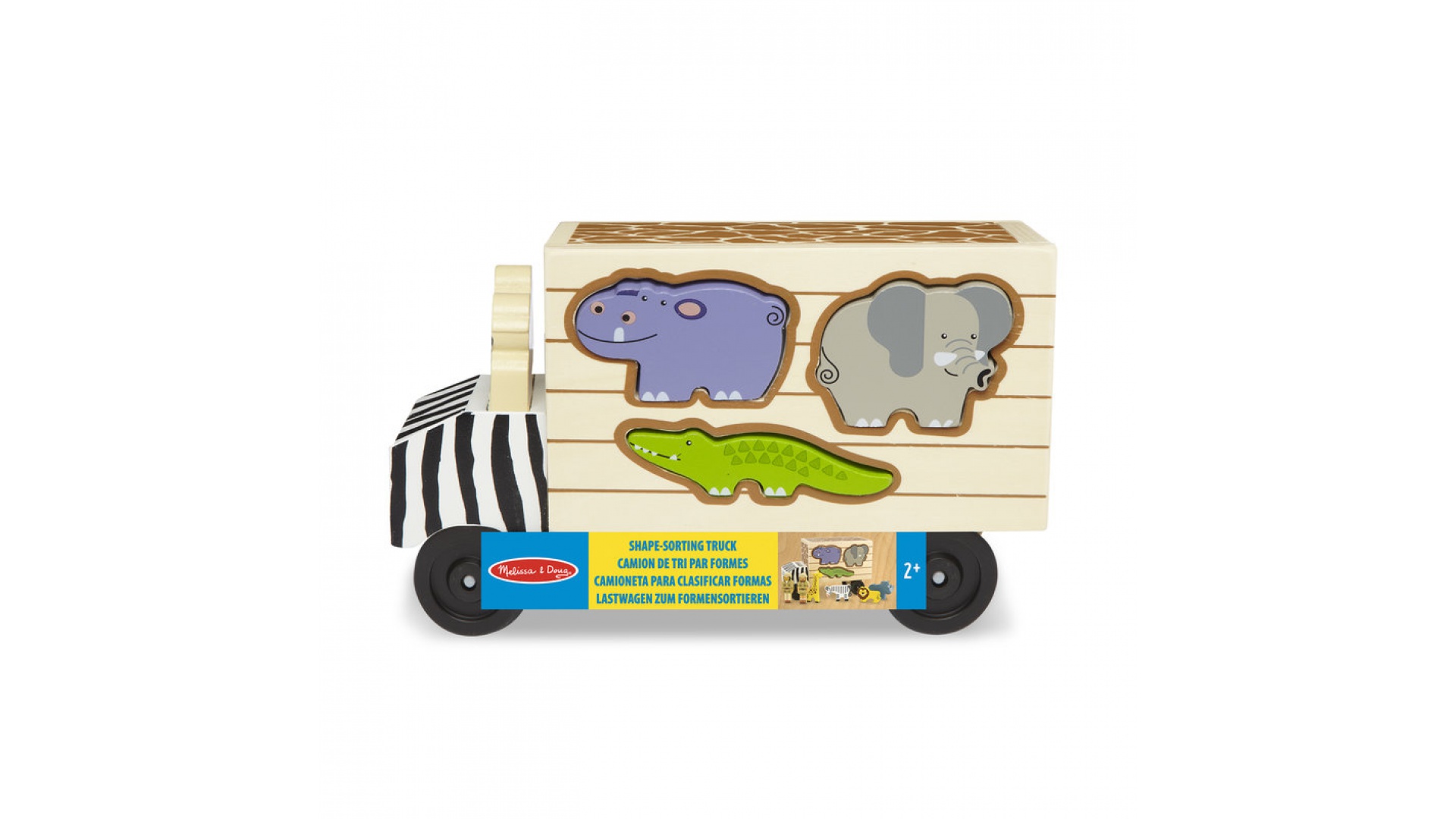 Levně Melissa & Doug safari zvířecí záchranný vůz